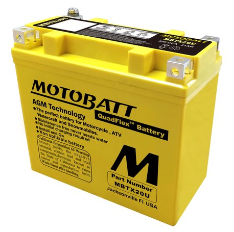 MOTOBATT batteri MBTX20U